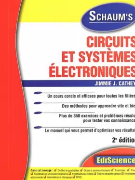 Couverture du produit · Circuits et systèmes électroniques