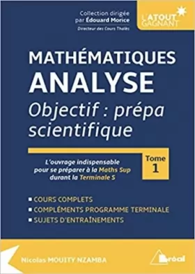 Couverture du produit · Mathématiques - Analyse objectif prépa scientifique (tome 1)