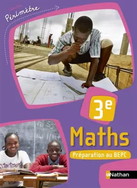 Couverture du produit · PERIMETRE MATHS 3E ELEVE