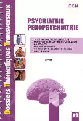 Couverture du produit · Psychiatrie Pédopsychiatrie : ECN