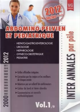 Couverture du produit · Abdomino-pelvien et pédiatrique : 2000-2012