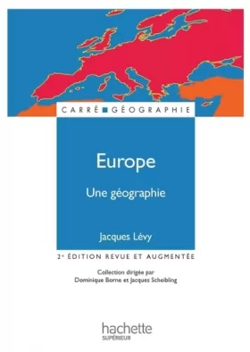 Couverture du produit · Europe, une géographie
