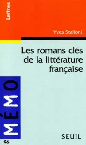 Couverture du produit · Romans clés de la littérature française