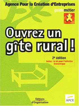 Couverture du produit · Ouvrez un gîte rural !