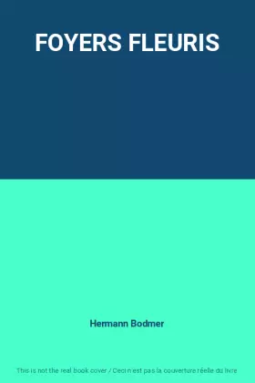 Couverture du produit · FOYERS FLEURIS