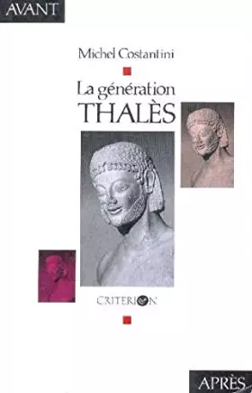 Couverture du produit · GENERATION THALES