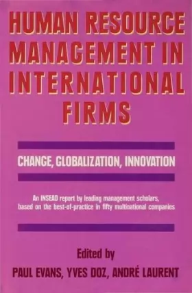 Couverture du produit · Human Resource Management in International Firms