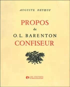 Couverture du produit · Propos de O. L. Barenton, confiseur