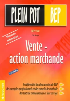 Couverture du produit · Vente - Action marchande : BEP VAM, tome 1