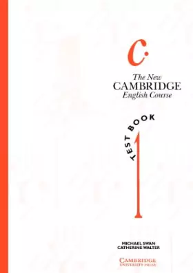 Couverture du produit · The New Cambridge English Course 1 Test book