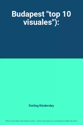 Couverture du produit · Budapest "top 10 visuales"):