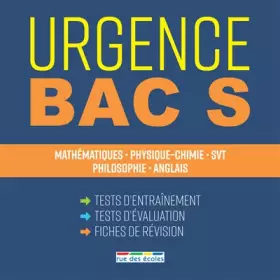 Couverture du produit · Bac S 2018: Mathématique, physique-chimie, SVT, philosophie, anglais