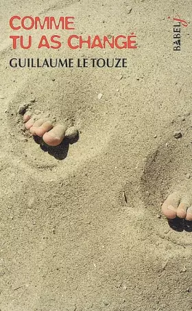 Couverture du produit · Comme tu as changé