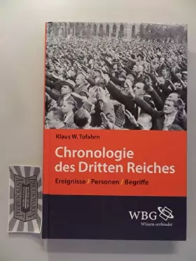 Couverture du produit · Chronologie des Dritten Reiches: Ereignisse, Personen, Begriffe