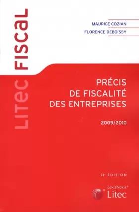 Couverture du produit · Précis de fiscalité des entreprises 2009-2010 (ancienne édition)
