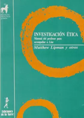 Couverture du produit · Investigación ética