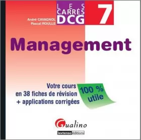 Couverture du produit · DCG 7 Management : Votre cours en 37 fiches de révision + applications corrigées