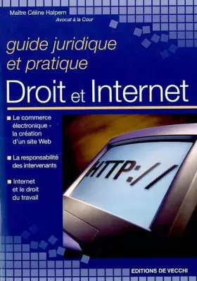 Couverture du produit · Guide juridique et pratique Droit et Internet