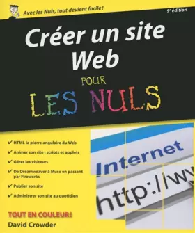 Couverture du produit · Créer un site Web pour les Nuls 9e édition