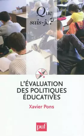 Couverture du produit · L'évaluation des politiques éducatives