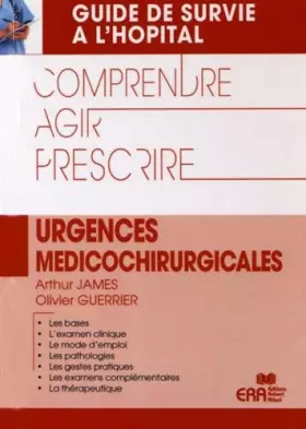 Couverture du produit · Urgences médico-chirurgicales
