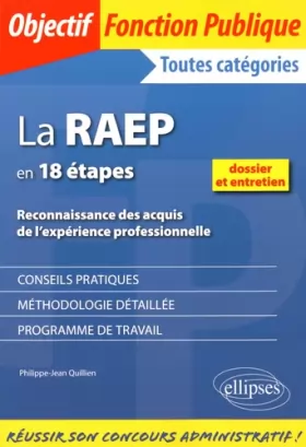 Couverture du produit · La RAEP en 18 Étapes Reconnaissance des Acquis de l'Expérience Professionnelle