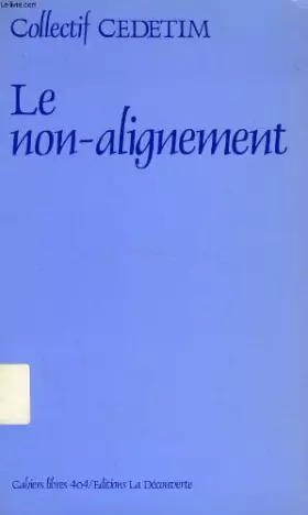 Couverture du produit · Le non-alignement