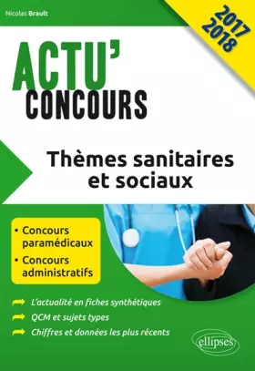 Couverture du produit · Thèmes Sanitaires et Sociaux 2017-2018