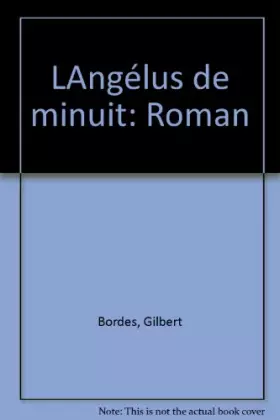 Couverture du produit · L'angélus de minuit
