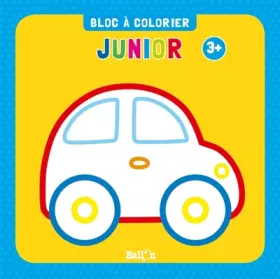 Couverture du produit · Bloc à colorier junior dès 3 ans (voiture)