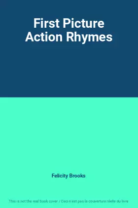 Couverture du produit · First Picture Action Rhymes