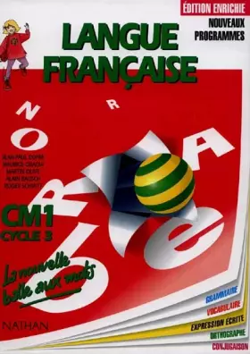 Couverture du produit · LANGUE FRANCAISE CM1 CYCLE 3. Edition 1998