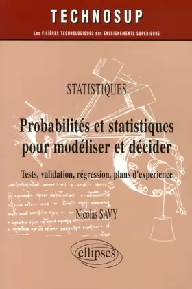 Couverture du produit · Probabilités et statistiques pour modéliser et décider