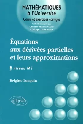 Couverture du produit · Equations aux dérivées partielles et leurs approximations : Niveau M1