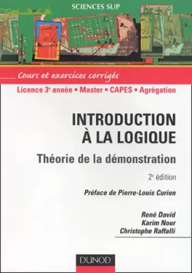 Couverture du produit · Introduction à la logique : Théorie de la démonstration - Cours et exercices corrigés