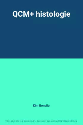 Couverture du produit · QCM+ histologie
