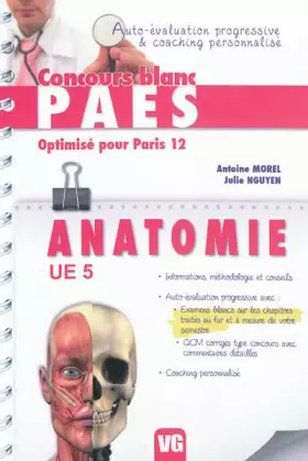 Couverture du produit · Anatomie UE 5: Optimisé pour Paris 12