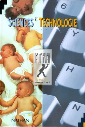 Couverture du produit · Scinces et technologie, cycle 3, niveaux 2 et 3