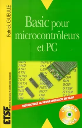 Couverture du produit · Basic pour microcontrôleurs et PC (+ CD-Rom) - Livre+CD-Rom