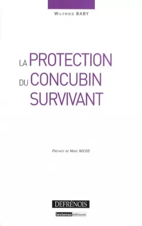 Couverture du produit · la protection du concubin survivant