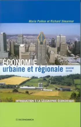 Couverture du produit · Economie urbaine et régionale