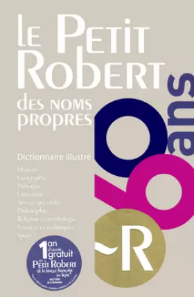Couverture du produit · PETIT ROBERT NOMS PROPRES 2012