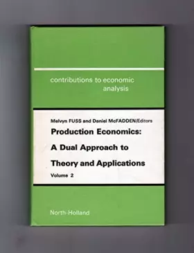 Couverture du produit · Applications of the Theory of Production (v. 2)