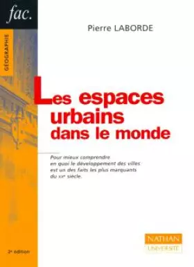 Couverture du produit · Les espaces urbains dans le monde, 2e édition