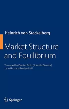 Couverture du produit · Market Structure and Equilibrium