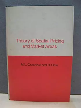 Couverture du produit · Theory of Spatial Pricing and Market Areas