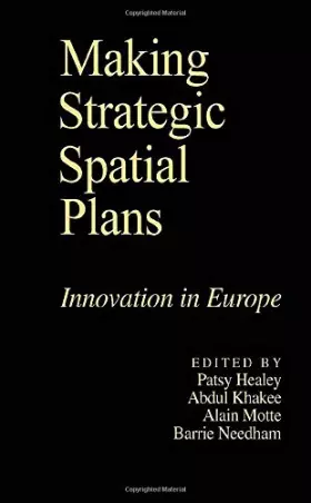 Couverture du produit · Making Strategic Spatial Plans: Innovation in Europe
