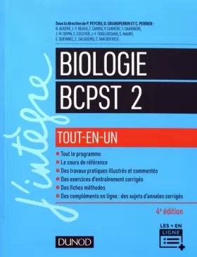 Couverture du produit · Biologie BCPST 2 - Tout-en-un - 4e éd.