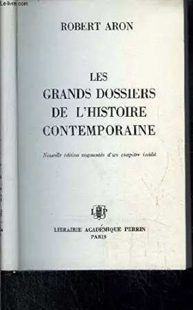Couverture du produit · Les grands dossiers de l'histoire contemporaine