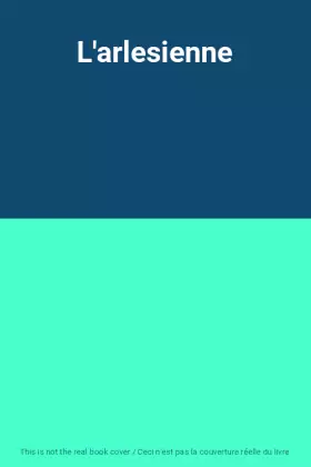 Couverture du produit · L'arlesienne